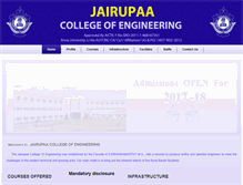 Tablet Screenshot of jairupa.org